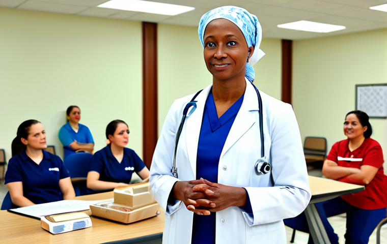 보건학과 진로 - A dedicated research scientist in a well-equipped laboratory, fully clothed, appropriate attire, wor...